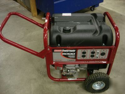 Coleman powermate 5000 6250 watt 10 hp generator