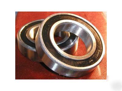 Lot 2 ball bearing 6007-2RS 35X62 rubber sealed 6007 rs