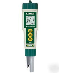 Extech EC500 waterproof exstikÂ® ii ph/conductivity mete