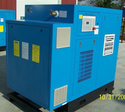 50 hp variable speed drive rotary screw air compressor
