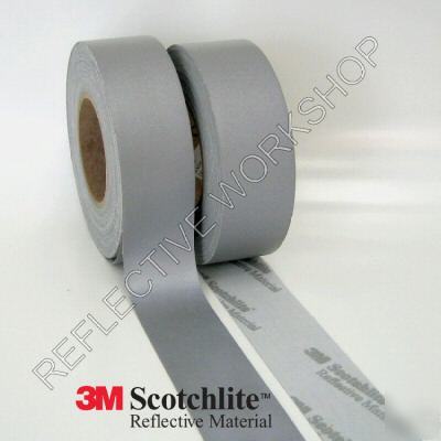 3M 8910 silver reflective material fabric tape 50MM/5M