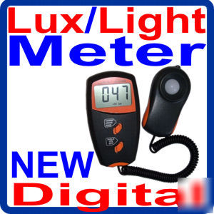 Digital light meter 100,000 lux Â±4% lcd camera photo ot