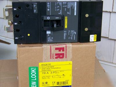 New square d KA36110 3POLE 110AMP 600V circuit breaker 