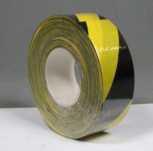 24 caution tape black & yellow stripe 2