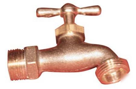 Sc-6 hose bibb 3/4 rough brass watts valve/regulator
