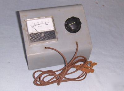 Shurite 0-50 dc milli amp electroplating tank meter #1