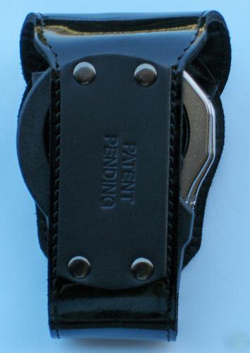 Fbipal e-z grab asp hinge handcuff case model kc (hg)