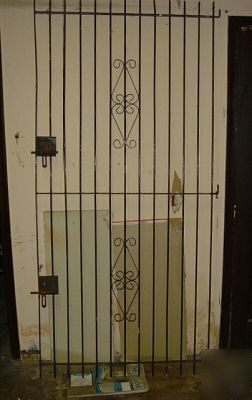 Iron metal safety entry security gate 80