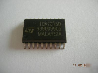 TDA7315D digital controlled audio processor 