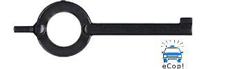 Zak tool zt 51 standard issue handcuff key - black