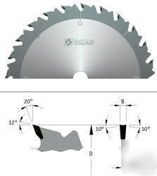 Omas 314 tct saw blade d=250MM for wadkin