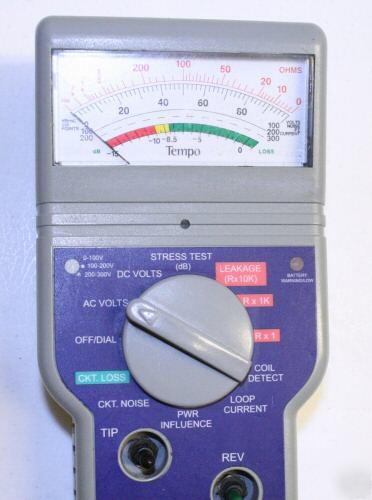 Tempo sidekick t&n twisted pair tester 