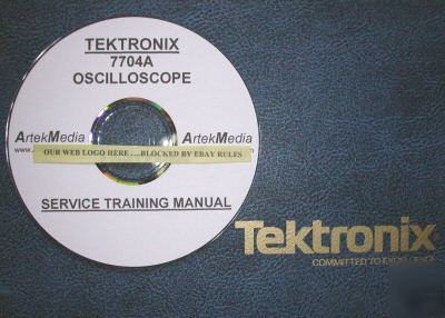Tektronix 7704A service training manual 