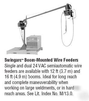 New miller 195068 ss-74DX16 swingarc wire feeder - 