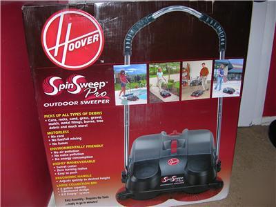Hoover spin sweep pro outdoor sweeper model# L1405