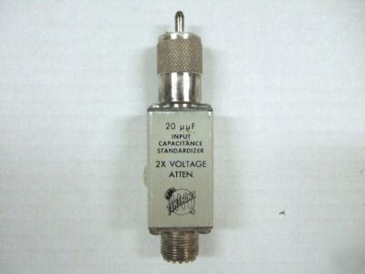 Tektronix 2X voltage attenuator atten. 20 pf vintage