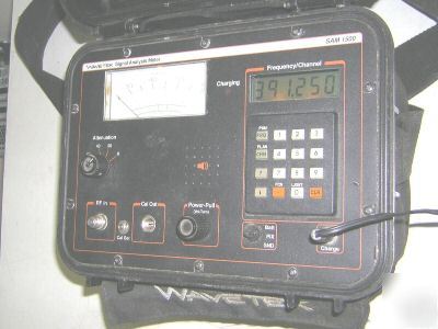Wavetek sam 1500 signal analysis meter