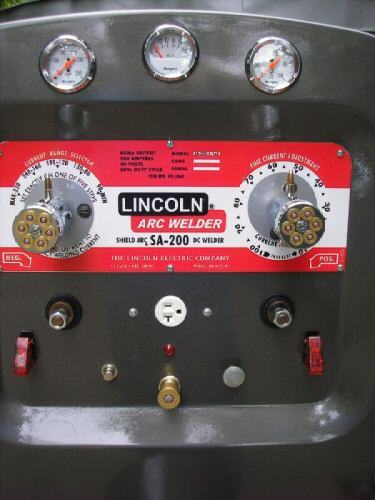 Custom dials for lincoln sa-200 250D 300D SAE400 welder