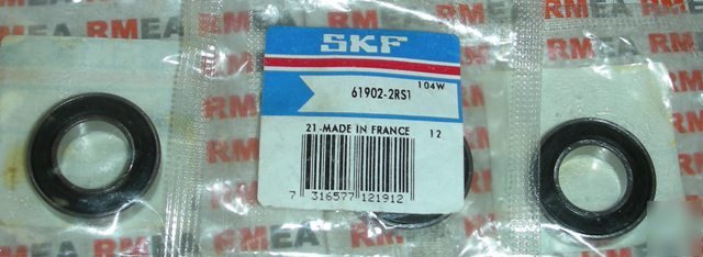 New skf 61902-2RS1 ball bearing made in france 