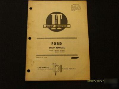 Ford i&t manual 8000 8600 9000 9600