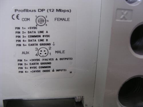 New numatics series 2012 profibus-dp manifold AKCG0003N