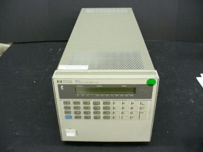 Agilent 6051A 600 watt dc electronic load mainfram