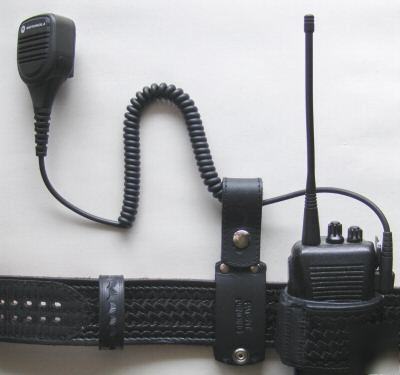 Fbipal universal radio cord keeper model rch (bw)