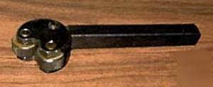 Mini lathe pivot head knurling tool knurl holder