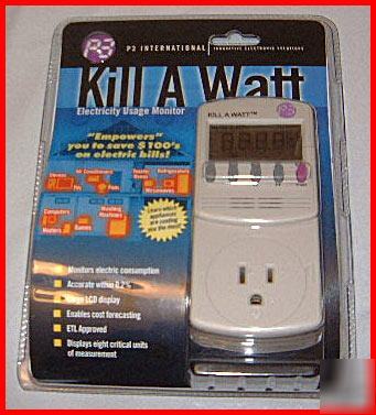New kill-a-watt electricity usage monitor energy meter 