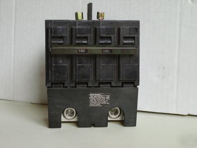 Siemens molded case circuit breaker 2P 240V 150A Q2150B