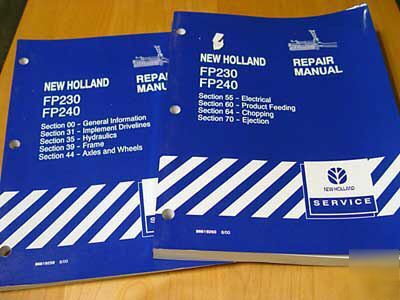 New holland FP230 FP240 chopper service repair manual