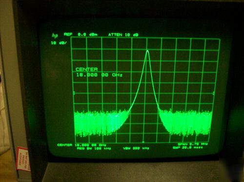 Hp 8566A 100HZ - 22GHZ spectrum analyzer 