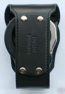 Fbipal e-z grab asp hinge handcuff case model kc (bw)