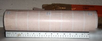 New chart recorder paper 8 channel thermal 2 rolls 