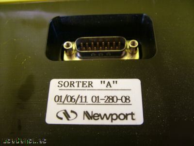 New port 200MM wafer sorter scanner 