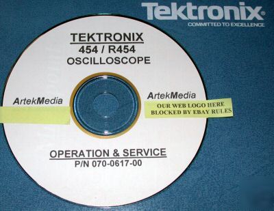 Tek 454 R454 instruction (operating & service) manual
