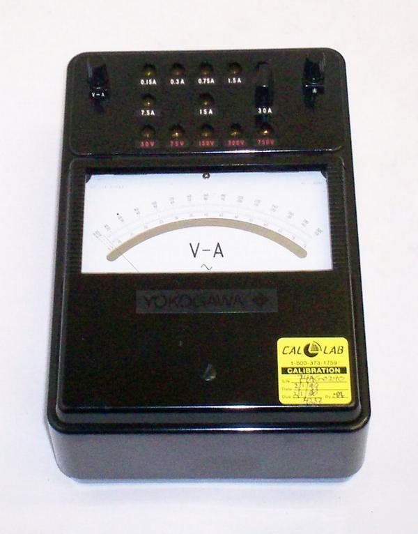 Yokogawa 2014 ampmeter electric amp meter current