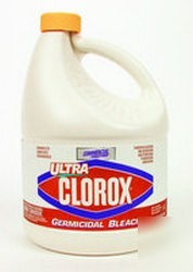 Clorox liquid ultra bleach, germicidal (3, 96OZ. contai