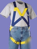 Gemtor full body harness safety osha front d ring