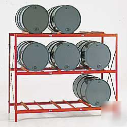 Meco 9 drum storage rack