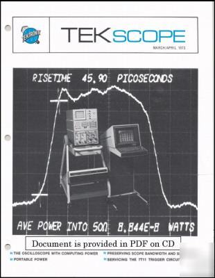 Tekscope march-april 1973 issue (cd) 7704A 475 485 (++)