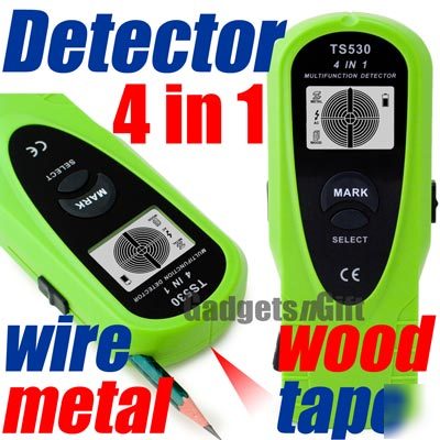 4 IN1 detector wood stud metal live wire voltage finder