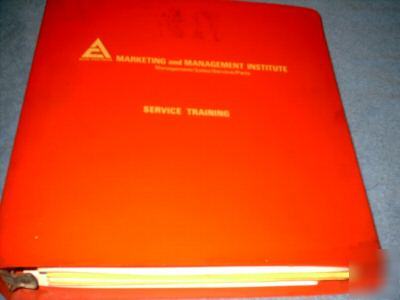 Allis chalmers qualified service book 1981 combine