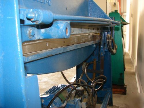 Pexto roper whitney hydraulic power sheet metal shear
