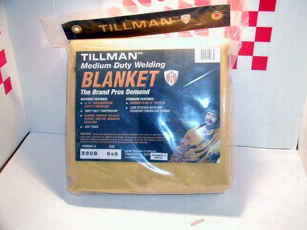 Tillman 590 6'X8' medium duty welding blanket buysafe