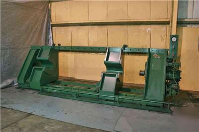 100 ton k r wilson horizontal wheel press 1974