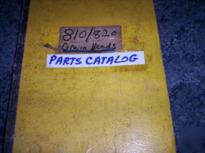 Case ih 810-829 grain headers parts catalog-gh-1