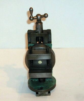 Milling attachment for lathe, harrison type