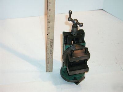 Milling attachment for lathe, harrison type