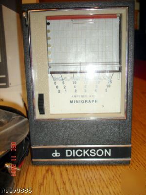 Dickson amperes a.c. minigraph #74074 chart; *A11